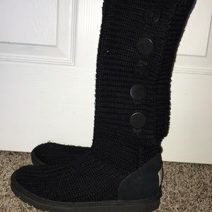 Women’s UGG knit boots